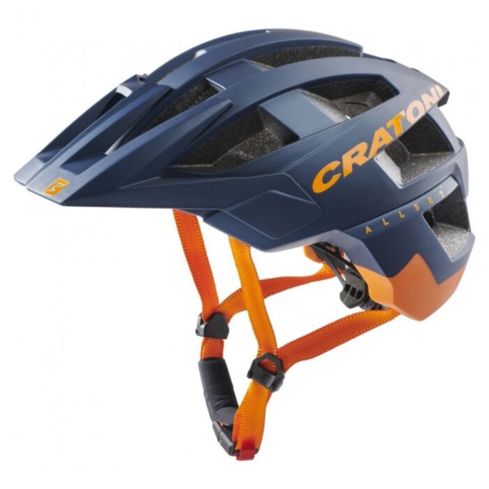 Cratoni AllSet | blue-orange matt | S-M