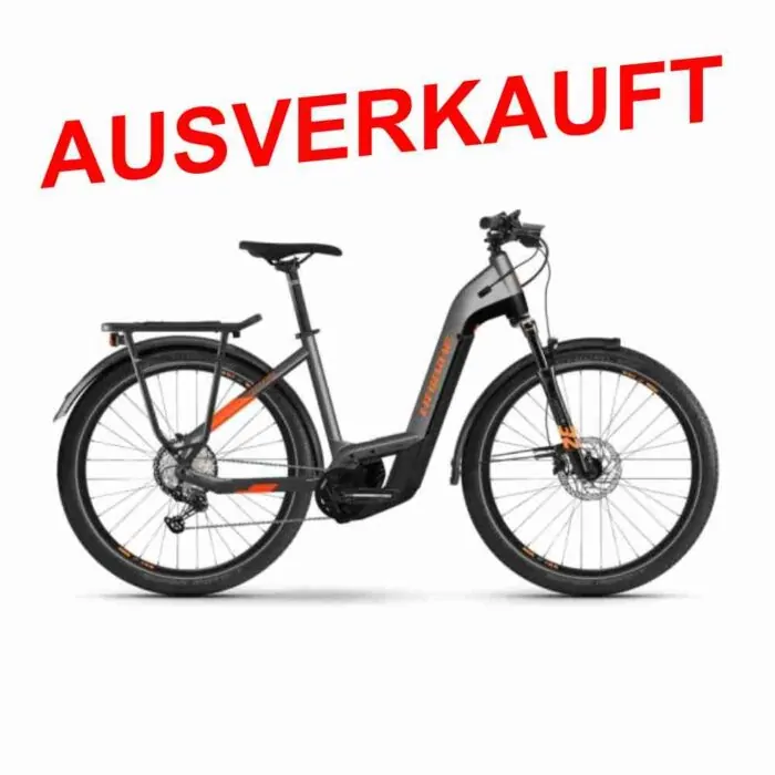 E-Bike mit Ausverkauft-Label